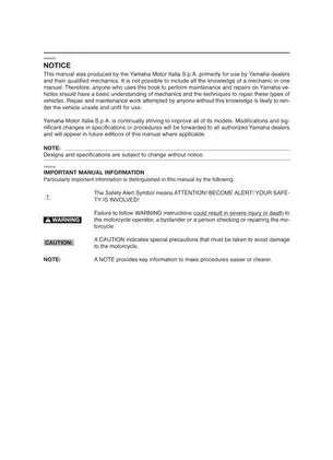 2006-2012 Yamaha MT-03 service manual Preview image 3