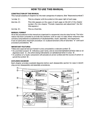1990-2000 Yamaha RT100A service manual Preview image 4