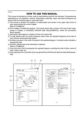 2005 Yamaha XP500, XP500A, T Max repair manual Preview image 5