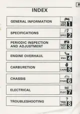 Yamaha XT500E / XT600E 1990 Service Manual (1st Edition) – preview page 4