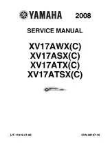 2008 Yamaha Road Star XV17A Service Manual (P/N LIT-11616-21–68) – preview page 1