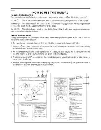 1999-2011 Yamaha V-Star 1100, XVS1100, Classic, Custom, Silverado service manual Preview image 4