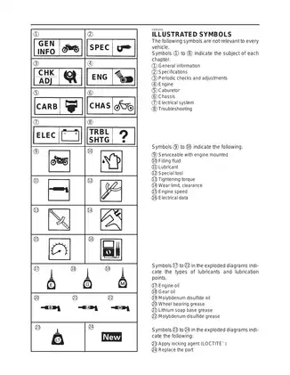 1999-2011 Yamaha V-Star 1100, XVS1100, Classic, Custom, Silverado service manual Preview image 5