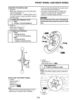 2008 Yamaha YZ125X1 Owner's Service Manual OEM (P/N LIT-11626-21-43) – preview page 7