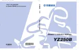 1991 Yamaha YZ250B Owner's Service Manual (P/N LIT-11626-07-56) – preview page 1