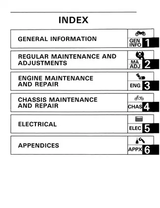 1986 Yamaha YZ490, YZ490S owner´s service manual Preview image 5