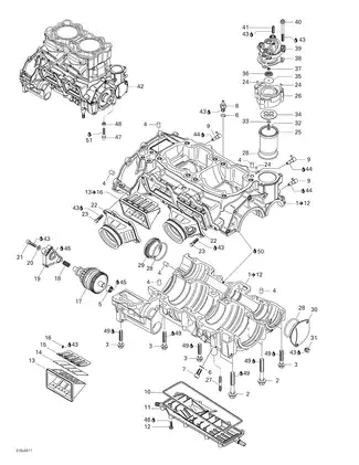 2003 Bombardier Sea-Doo GTI, LE, LE RFI, GTX DI, XP DI, RX DI, LRV DI, GTX 4-Tec series parts catalog Preview image 5