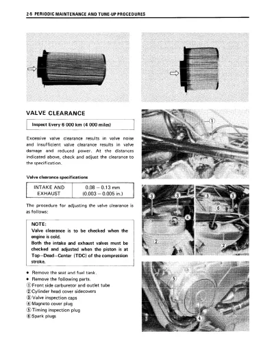 Preview: 1986–2009 Suzuki VS700, VS750, VS800 Intruder & Boulevard S50 Service Manual (P/N 99500-38064-03e)