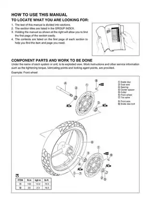 Suzuki DL1000 2002-2009 Service Manual - Maintenance and Repair Guide Preview image 5