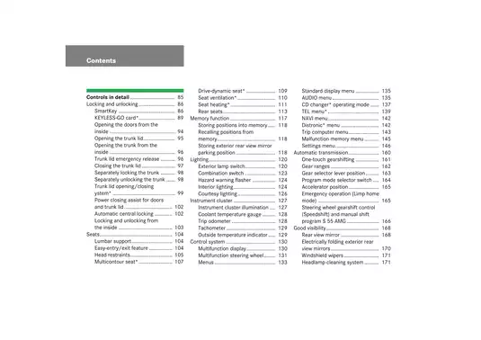 2003 Mercedes-Benz S 430 S-Class owners manual Preview image 4