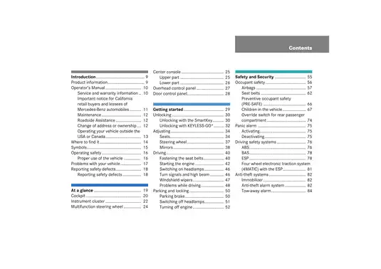 2003 Mercedes-Benz S-Class, S430, S500, S55 AMG, S600 owners manual Preview image 3