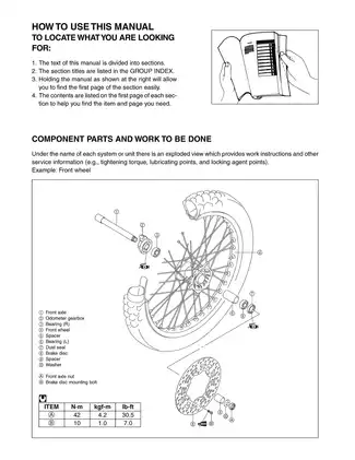 Suzuki DR-Z400S Motorcycle Service Manual - Comprehensive Repair and Maintenance Guide Preview image 4