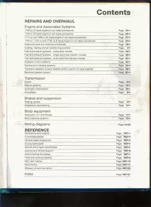 Renault Clio Petrol Engine Service and Repair Manual (1990-1999) Preview image 4