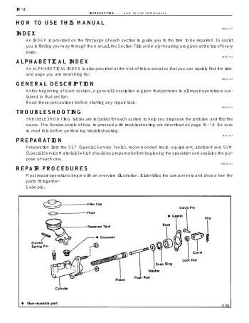 Preview: 1991–1997 Lexus GS300 Service Manual