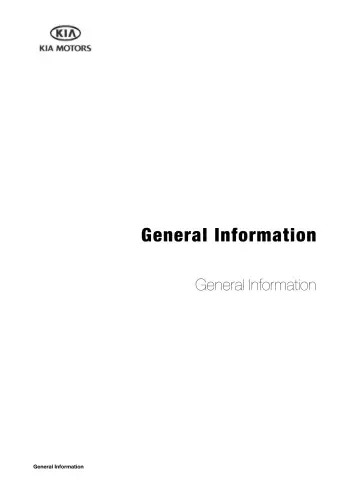 Kia Soul 2009–2010 Repair Manual (P/N KT2009052001)