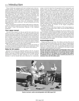 Jaguar XJ6 Service and Repair Manual (1994-1997) Preview image 4