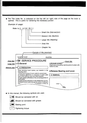 1989-1992 Subaru Liberty, Subaru Legacy service manual Preview image 4