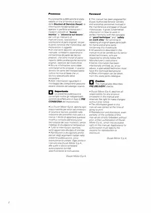 Ducati Motorcycle Maintenance and Repair Manual (996, 1996-2003) Preview image 2
