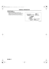 1999–2003 Mazda Protege Service & Repair Manual (P/N A3U000000001W01) – preview page 2