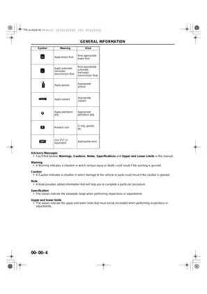 1999-2003 Mazda Protege repair manual Preview image 4