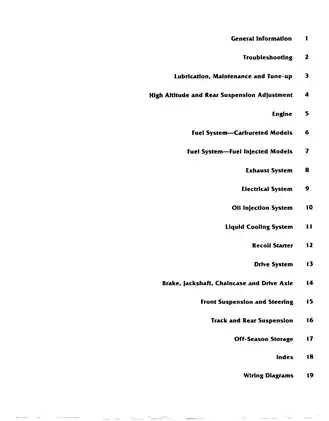 1990-1995 Bombardier Formula Ski-Doo repair manual