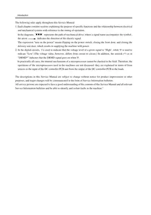 Comprehensive Canon iR C3200 Series Service Manual Preview image 5