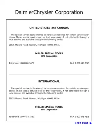 2006 Dodge RAM Truck, SRT-10 and diesel service manual Preview image 3