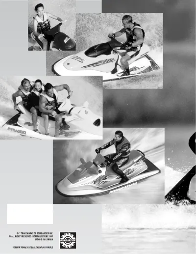 Preview: 1999 Sea-Doo Shop Manual - Service Guide for SPX, GSX RFI, GTX RFI, GTI, GTS & GS Models (P/N 219 100 094)