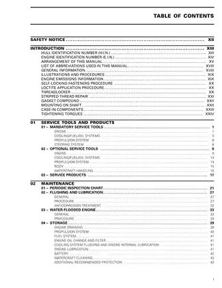 2004 Sea-Doo Watercraft Shop Manual Preview image 4