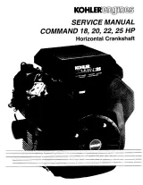 Kohler 18–25HP CH18, CH20, CH22, CH25 Command Engine Service Manual 1991–1997 – preview page 1