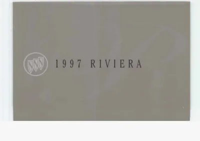 1995 Buick Riviera Service Manual (P/N 09520875)