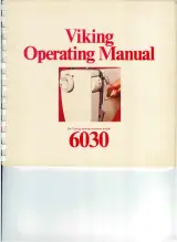 Husqvarna Viking 6030 Sewing Machine Operating Manual – preview page 1