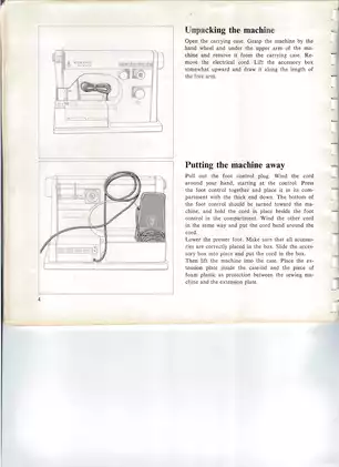 Husqvarna Viking 6030 sewing machine operating manual Preview image 5