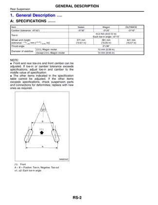 2001 Subaru Legacy repair manual Preview image 4