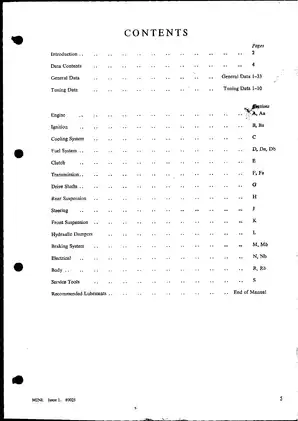 1960s British Leyland Mini Comprehensive Workshop Manual Preview image 5