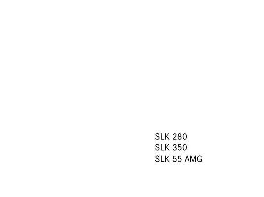 Mercedes-Benz SLK-Class Operator's Manual (2007) Preview image 2