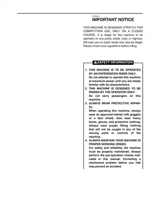 Yamaha YZ250 Service Manual (2023 Edition) - All You Need for Maintenance and Repair Preview image 4