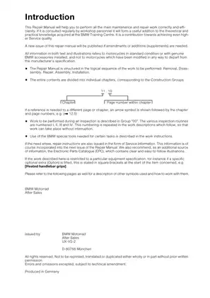 2001-2005 BMW K1200RS repair manual Preview image 3