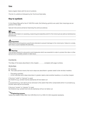 2001-2005 BMW K1200RS repair manual Preview image 4