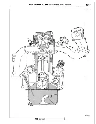 1992 Mitsubishi 4G61, 4G63, 4G64 engine manual Preview image 3