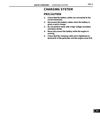 2007-2009 Toyota Camry XLE, SE, LE, CE repair manual Preview image 1