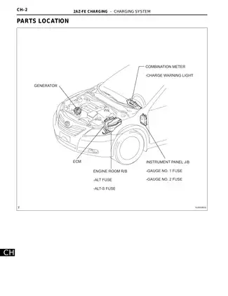 2007-2009 Toyota Camry XLE, SE, LE, CE repair manual Preview image 2