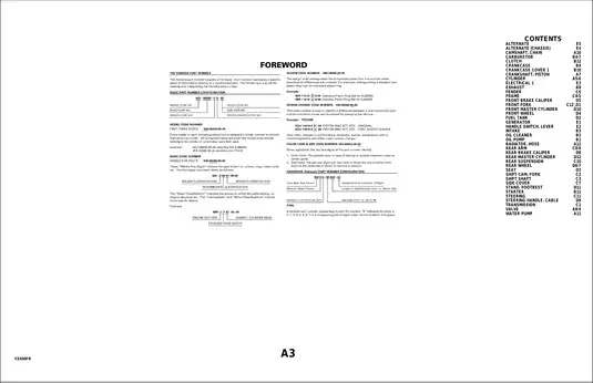 2003-2008 Yamaha YZ450F service manual Preview image 3