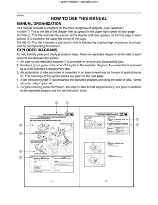 1989-2004 Yamaha Breeze 125 repair manual Preview image 1