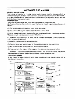 1987-2005 Yamaha Big Bear 350 repair manual Preview image 5