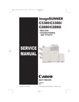 2007 Canon imageRUNNER C3380 / C3380i / C2880 / C2880i Service Manual (P/N DU7-1192-010) – preview page 1