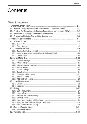 Canon Color imageRUNNER C5180, C4580, C4080 service manual Preview image 5