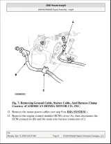 2000–2006 Honda Insight Service Manual – preview page 2
