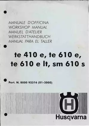 Husqvarna Motorcycle Workshop Manual (1998-2000)
