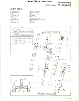 Yamaha YTM 200 ERN, YTM 200 EK, YTM 200 EL repair manual Preview image 5